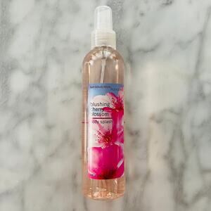 Bath & Body Works Blushing Cherry Blossom Body Splash Spray 99% 8oz Full Size